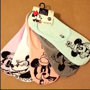 Minnie Mouse 5-Pack of No Show Socks